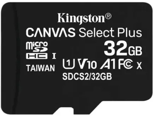 Карта памяти Kingston Canvas Select Plus MicroSDHC 32 GB UHS-1 Class 10 A-1